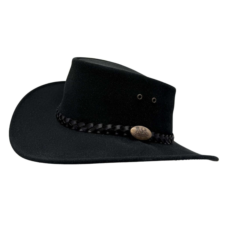 Load image into Gallery viewer, Jacaru 1065 Ranger Hat – Oiled Leather | Wide Brim | UPF 50+