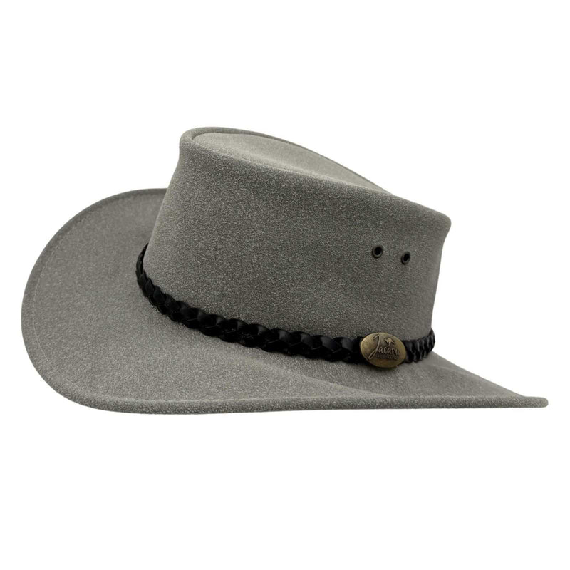 Load image into Gallery viewer, Jacaru 1065 Ranger Hat – Oiled Leather | Wide Brim | UPF 50+
