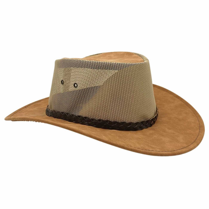 Load image into Gallery viewer, Jacaru 1066 Rizon Soft Hat – Soft Kangaroo Leather | UPF 50+