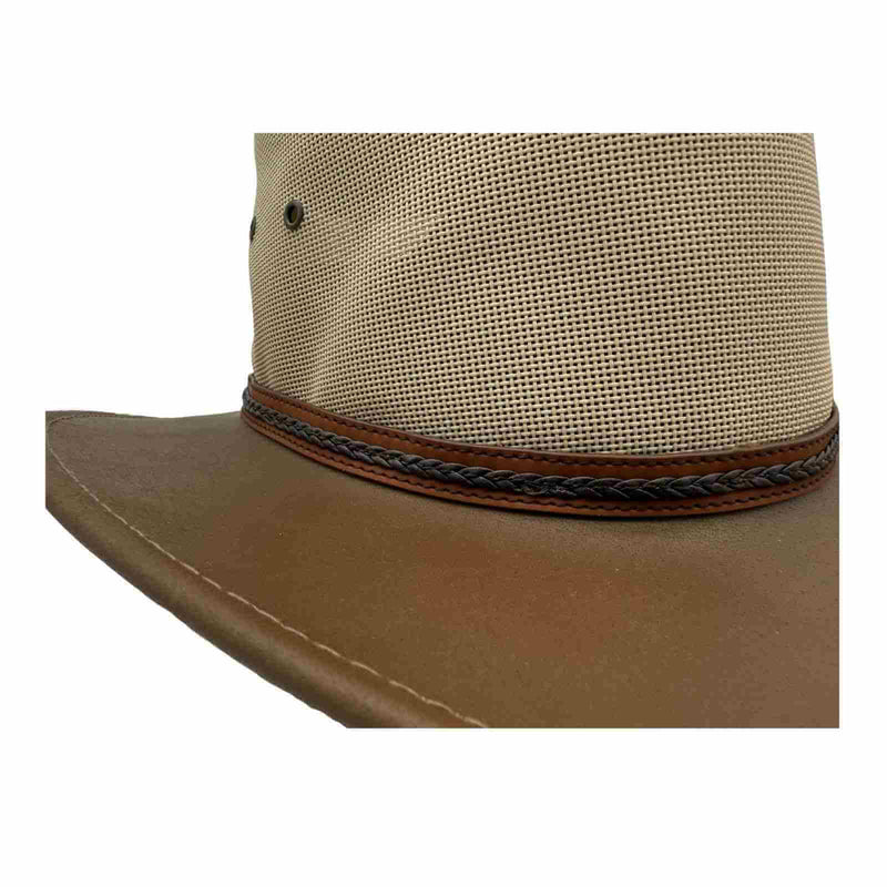 Load image into Gallery viewer, Jacaru 1081 Safari Hat – Canvas & Mesh Breeze | UPF 50+