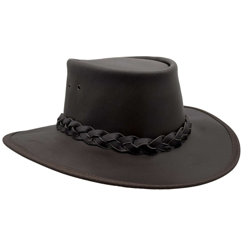 Load image into Gallery viewer, Jacaru 1092 Stockman Hat – Oiled Leather | Classic Style