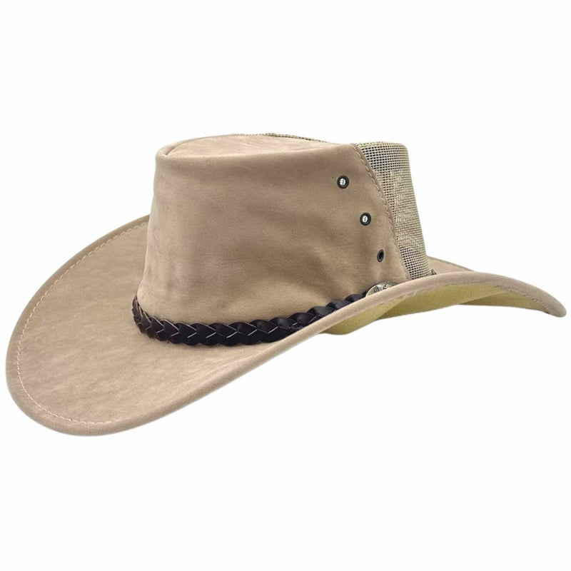 Load image into Gallery viewer, Jacaru 1096 Golfer Hat – Oiled Leather | Low Profile