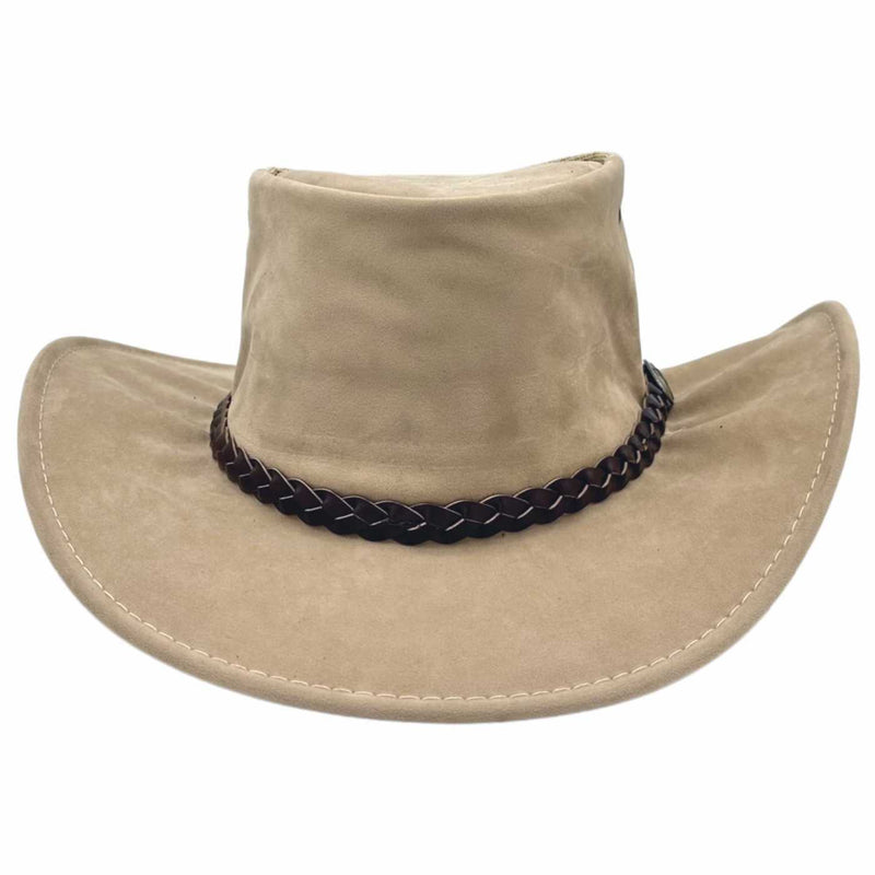 Load image into Gallery viewer, Jacaru 1096 Golfer Hat – Oiled Leather | Low Profile
