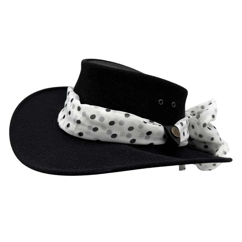 Load image into Gallery viewer, Jacaru 1103 Alice Hat – Vegan Leather, UPF 50+