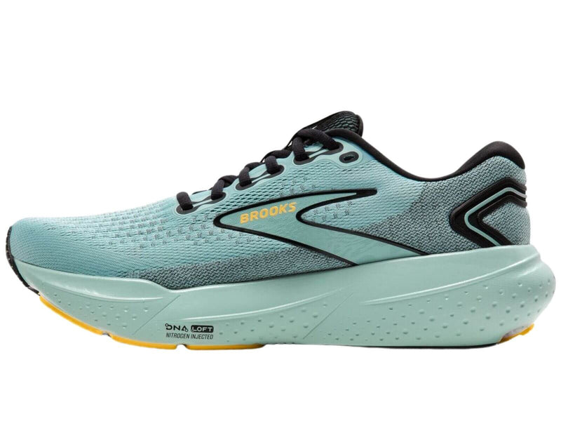 Load image into Gallery viewer, Mens Brooks Glycerin 21 Running Shoes in Cloud/Black/Gold – Size 13-2