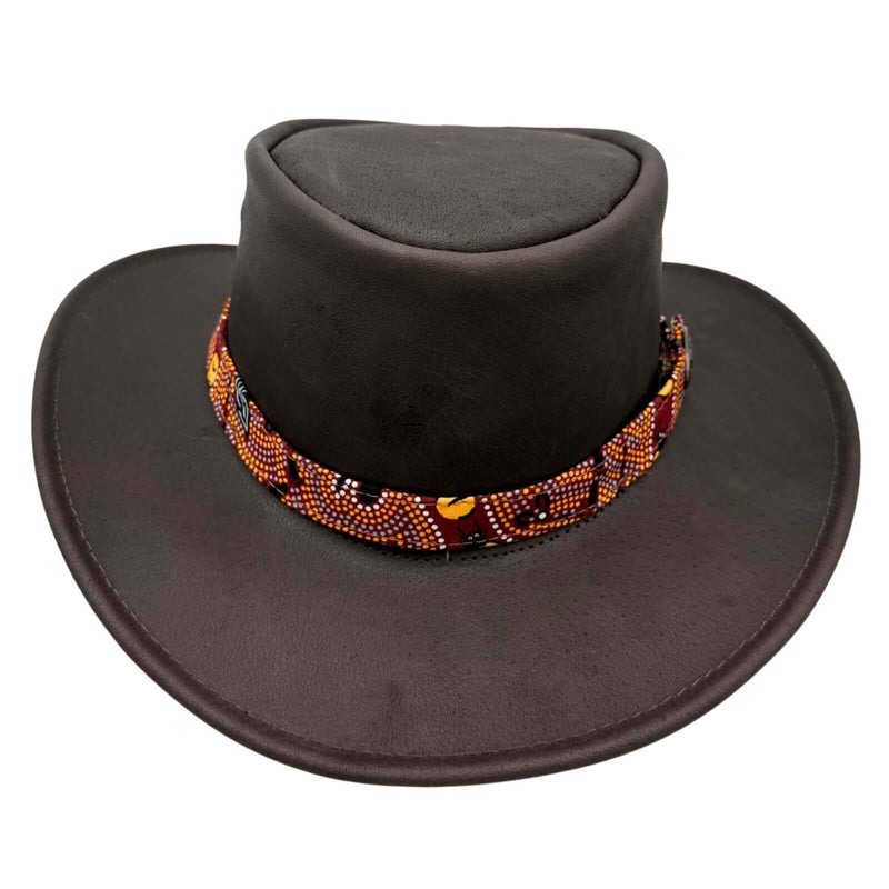 Load image into Gallery viewer, Jacaru 1107 Koori Hat – Aboriginal Art Design | UPF 50+