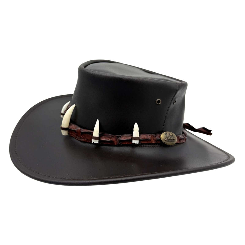 Load image into Gallery viewer, Jacaru 110 Croc Hunter Hat – Croc Teeth Band | UPF 50+