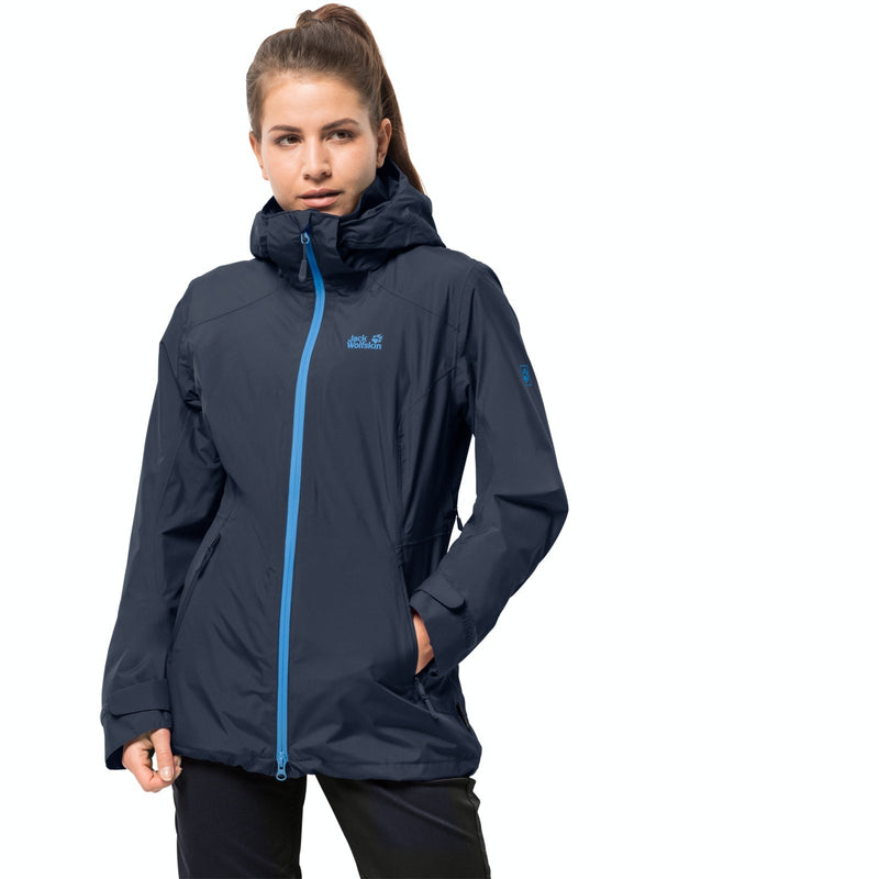 Load image into Gallery viewer, Jack Wolfskin Womens Thermal Jacket Karelia Trail Ecosphere-5