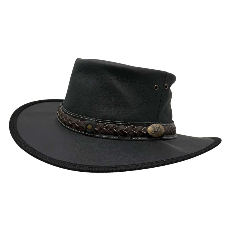 Load image into Gallery viewer, Jacaru 1111 Roo Nomad Traveller Hat – Kangaroo Leather