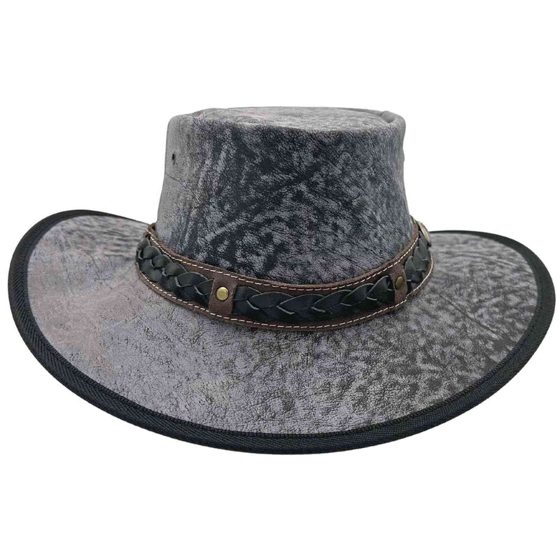 Load image into Gallery viewer, Jacaru 1133 Roo Nomad Traveller Hat Stonewash