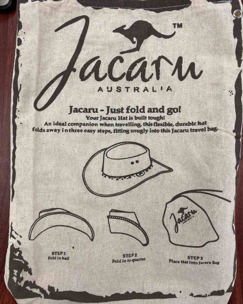 Load image into Gallery viewer, Jacaru 1133 Roo Nomad Traveller Hat Stonewash
