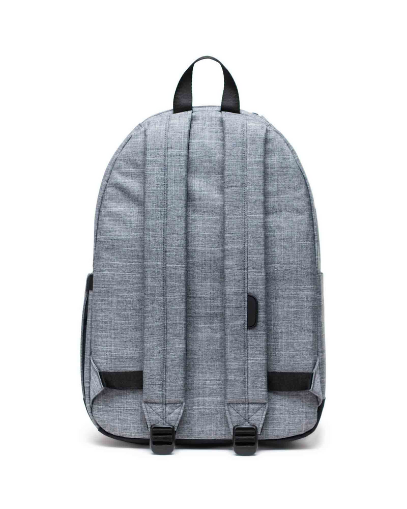 Load image into Gallery viewer, Herschel 25L Pop Quiz Backpack Bag w/ 15" Laptop Sleeve in Raven Crosshatch-2