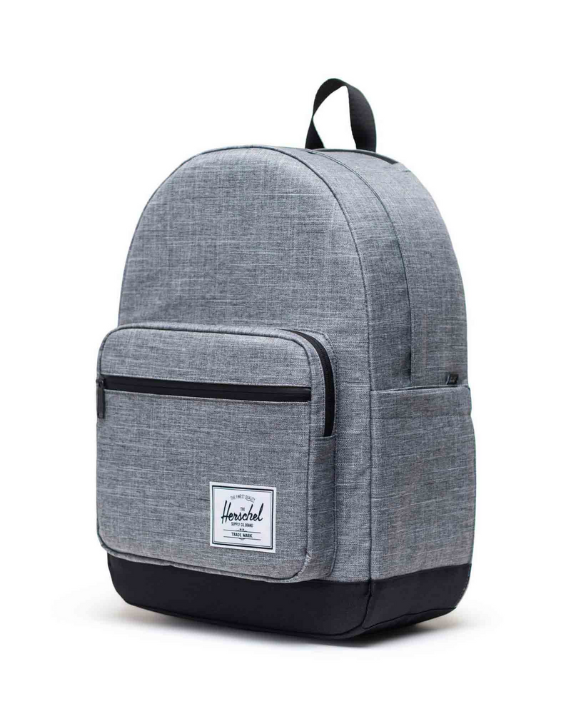 Load image into Gallery viewer, Herschel 25L Pop Quiz Backpack Bag w/ 15" Laptop Sleeve in Raven Crosshatch-0