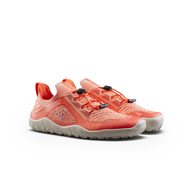 Load image into Gallery viewer, Vivobarefoot Primus Trail Knit FG Juniors Sunset-3