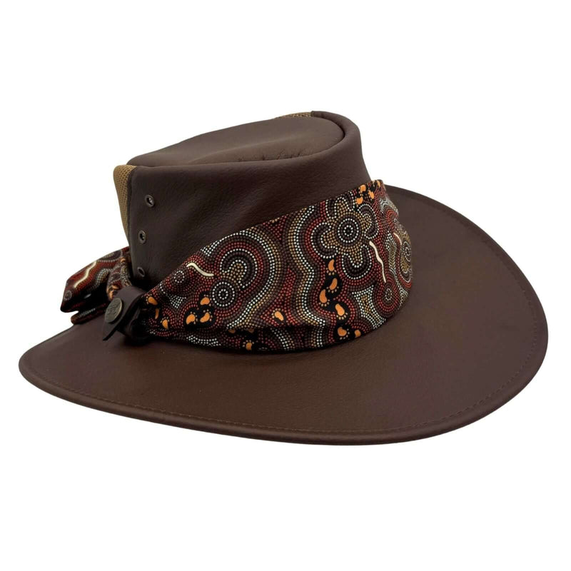 Load image into Gallery viewer, Jacaru 1152 Kangaroo Ladies Breeze Hat – Mesh Crown