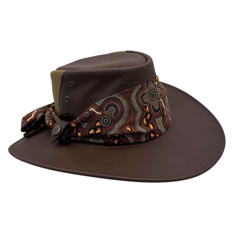 Load image into Gallery viewer, Jacaru 1152 Kangaroo Ladies Breeze Hat – Mesh Crown