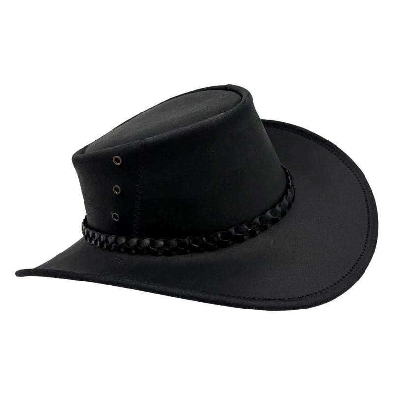 Load image into Gallery viewer, Jacaru 1153 Magpie Hat – Suede Leather
