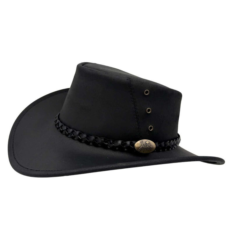 Load image into Gallery viewer, Jacaru 1153 Magpie Hat – Suede Leather