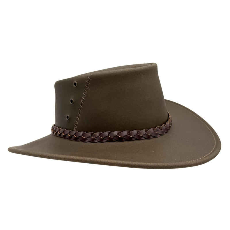 Load image into Gallery viewer, Jacaru 1153 Magpie Hat – Suede Leather
