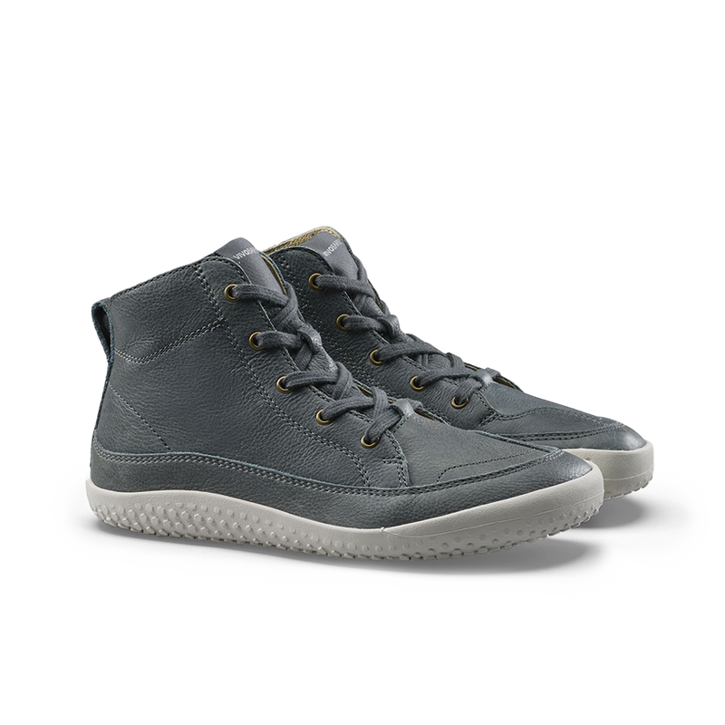 Load image into Gallery viewer, Vivobarefoot Gobi Boot Juniors Dark Shadow-3