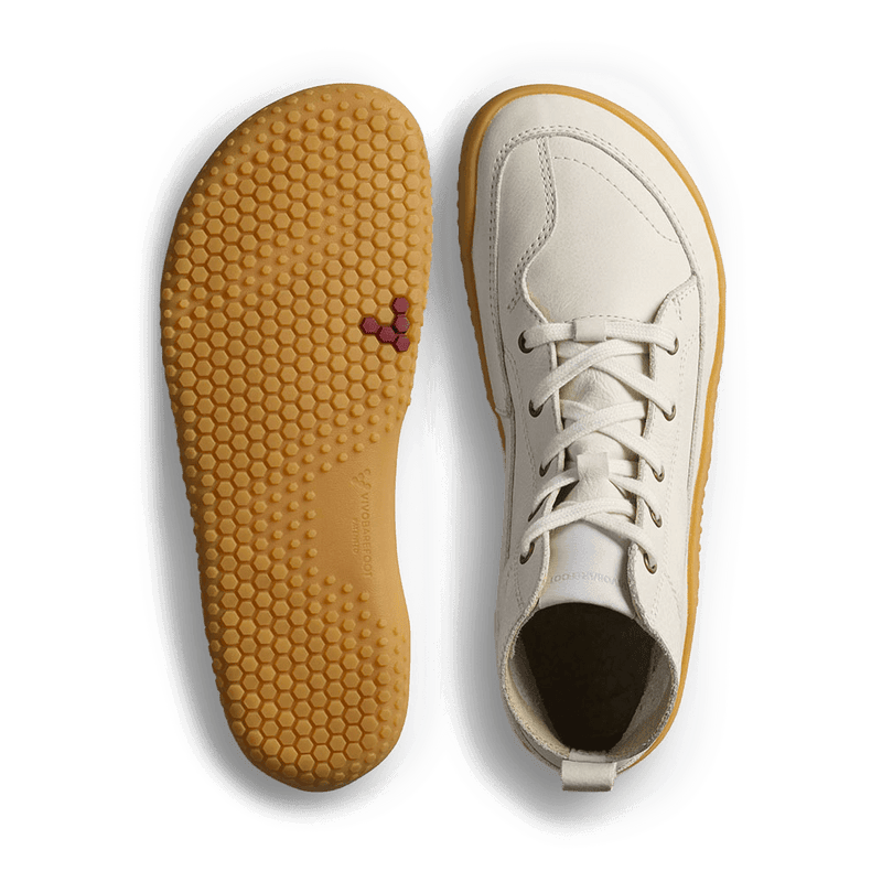 Load image into Gallery viewer, Vivobarefoot Gobi Boot Juniors Limestone-1