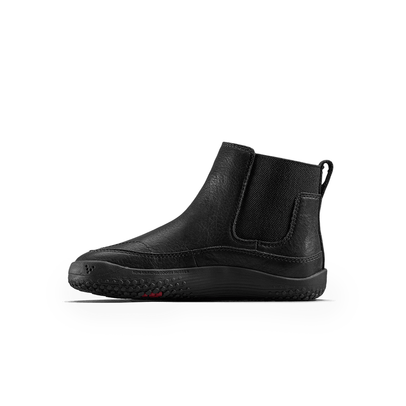 Load image into Gallery viewer, Vivobarefoot Gobi Chelsea Kids Obsidian-2