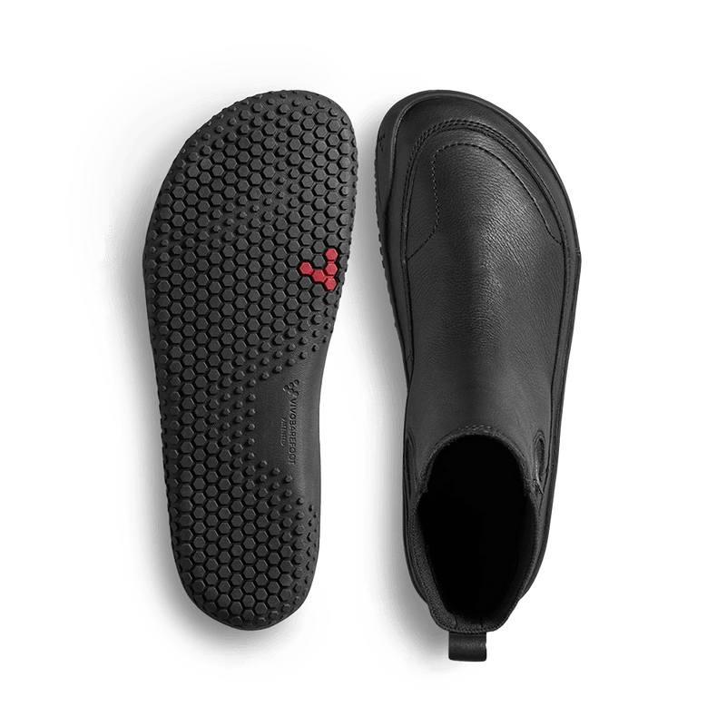Load image into Gallery viewer, Vivobarefoot Gobi Chelsea Kids Obsidian-1