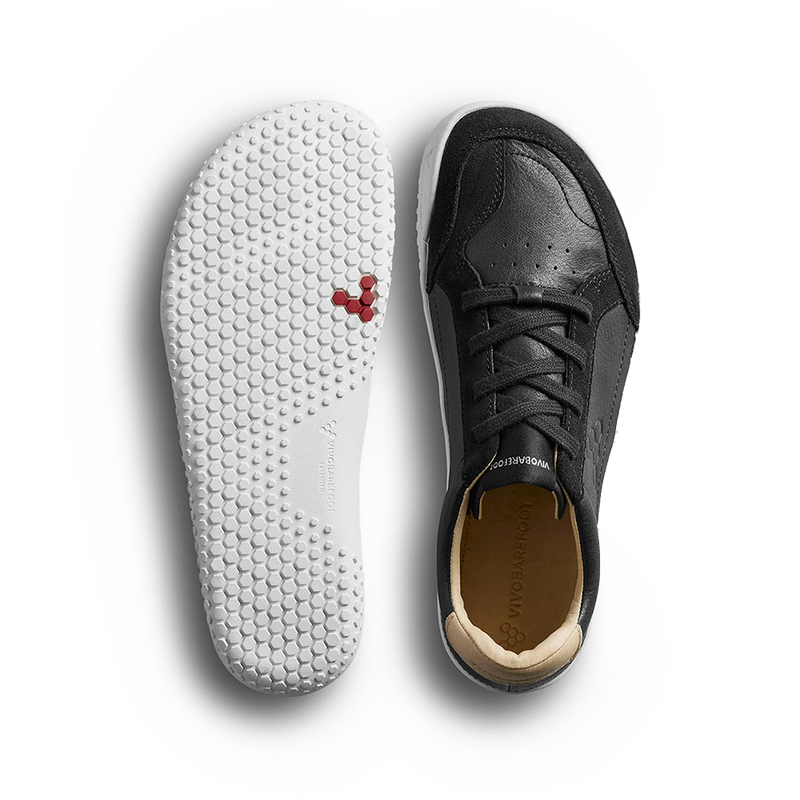 Load image into Gallery viewer, Vivobarefoot Gobi Sneaker Juniors Obsidian-1