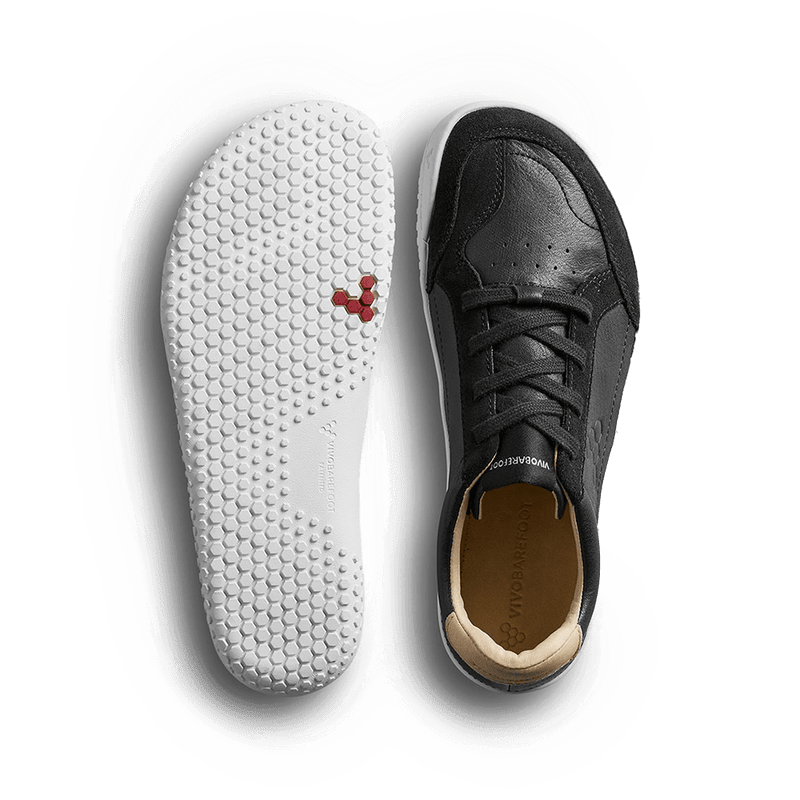 Load image into Gallery viewer, Vivobarefoot Gobi Sneaker Juniors – Obsidian