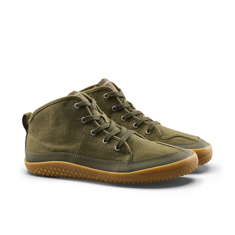 Load image into Gallery viewer, Vivobarefoot Gobi Utility Juniors Dark Olive-3