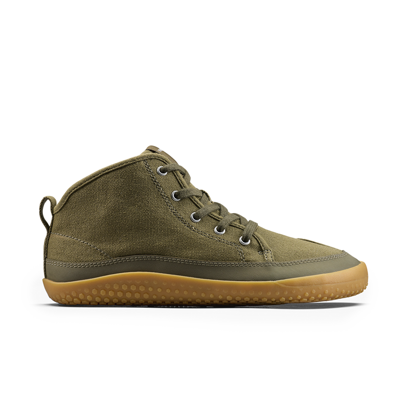 Load image into Gallery viewer, Vivobarefoot Gobi Utility Juniors Dark Olive-0