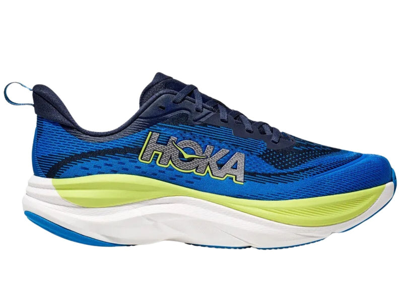 Load image into Gallery viewer, Hoka Skyflow Mens Running Shoes in Varsity Navy / Electric Cobalt Size US 12-1