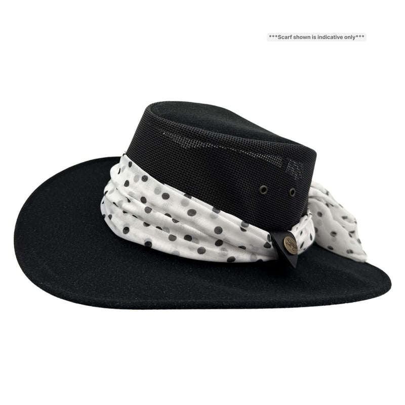 Load image into Gallery viewer, Jacaru 1023 Horizon Hat – Vegan Breeze & Scarf | 6 Colours