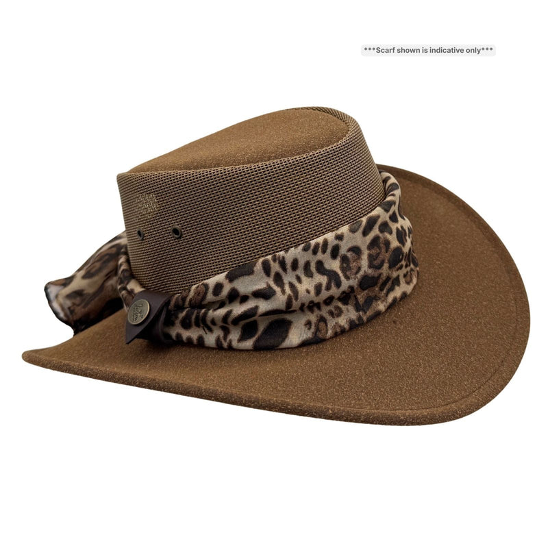Load image into Gallery viewer, Jacaru 1023 Horizon Hat – Vegan Breeze & Scarf | 6 Colours