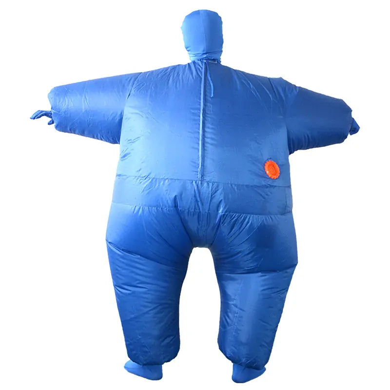 Load image into Gallery viewer, Adult Inflatable Suit Costume One Size Funny Full Body Morph Fancy Dress in Blue-2