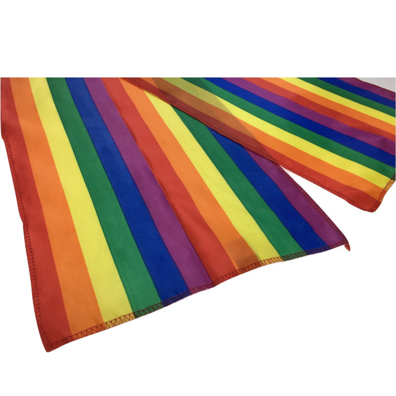 Load image into Gallery viewer, 10x GAY PRIDE RAINBOW SCARF Wrap Holiday Parade Party LGBT Lesbian BULK-2