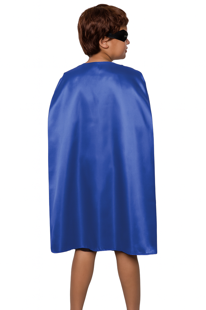 Load image into Gallery viewer, MEDIUM CAPE Kids Childrens Party Costume Vampire Halloween Coat School Team - Blue-1