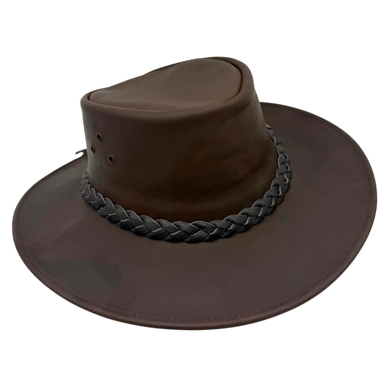 Load image into Gallery viewer, Jacaru 1220 The Aussie Hat – Oiled Leather | Classic Style
