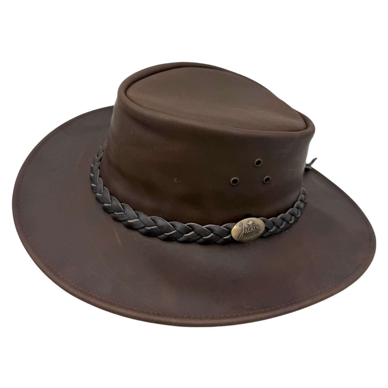 Load image into Gallery viewer, Jacaru 1220 The Aussie Hat – Oiled Leather | Classic Style