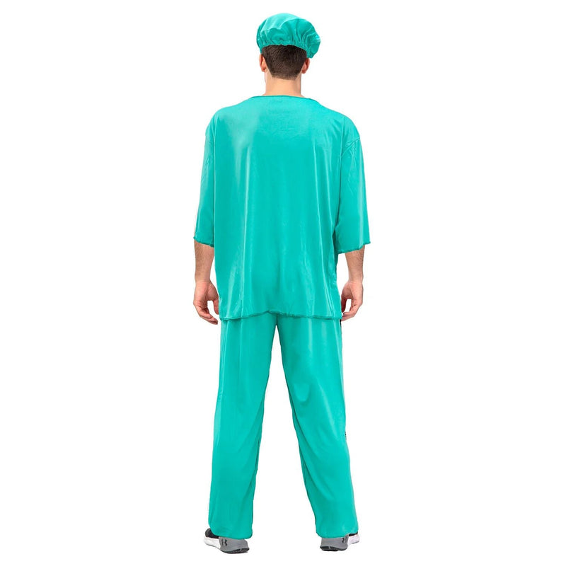 Load image into Gallery viewer, Doctor Scrubs Mens Costume with Surgical Face Mask Hospital Halloween Dress Up-2