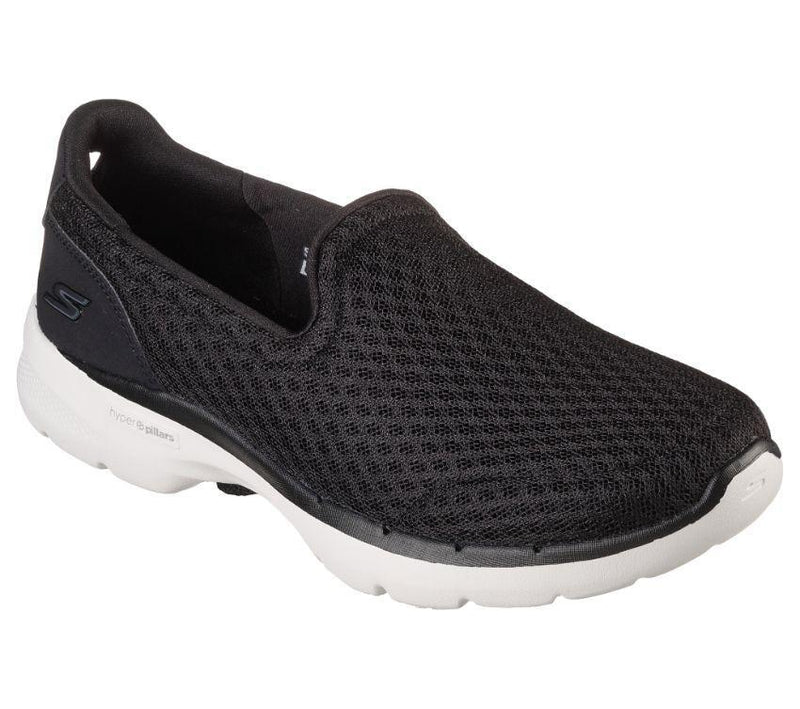 Load image into Gallery viewer, Skechers Womens Gowalk 6 Big Splash Casual Sneakers Runners Shoes - Black-7