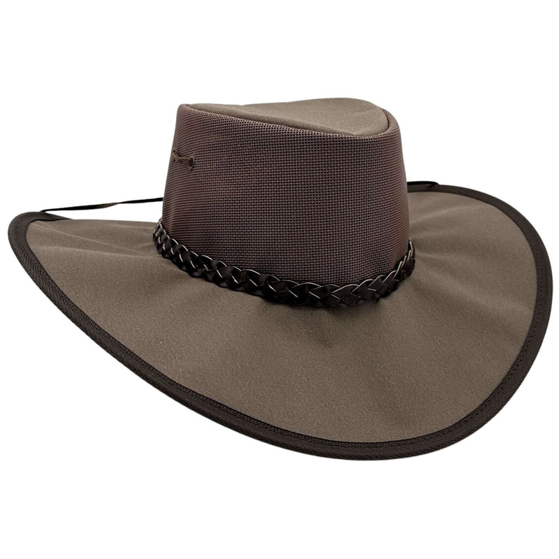 Load image into Gallery viewer, Jacaru 126 Parks Koolaroo Hat – Canvas | Side Snap | UPF 50+