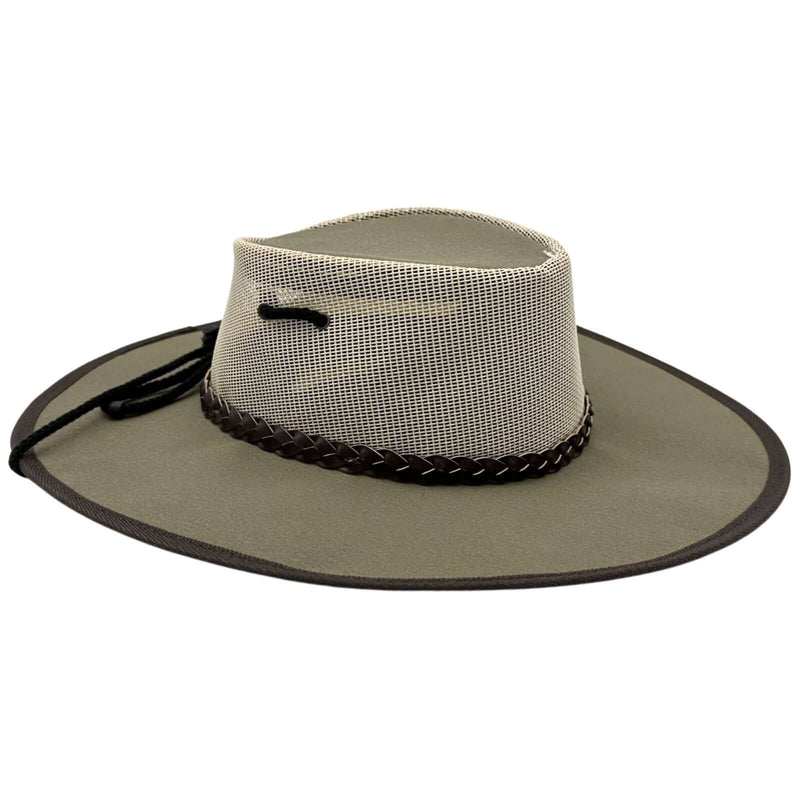 Load image into Gallery viewer, Jacaru 126 Parks Koolaroo Hat – Canvas | Side Snap | UPF 50+
