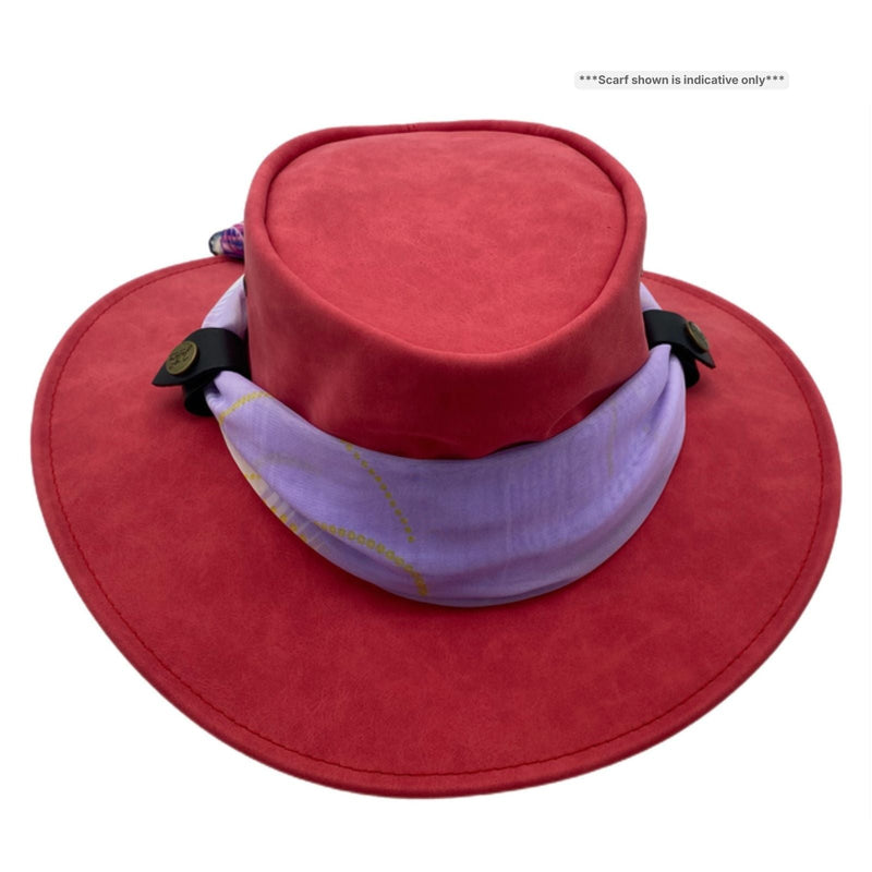 Load image into Gallery viewer, Jacaru 1103 Alice Hat – Vegan Leather, UPF 50+