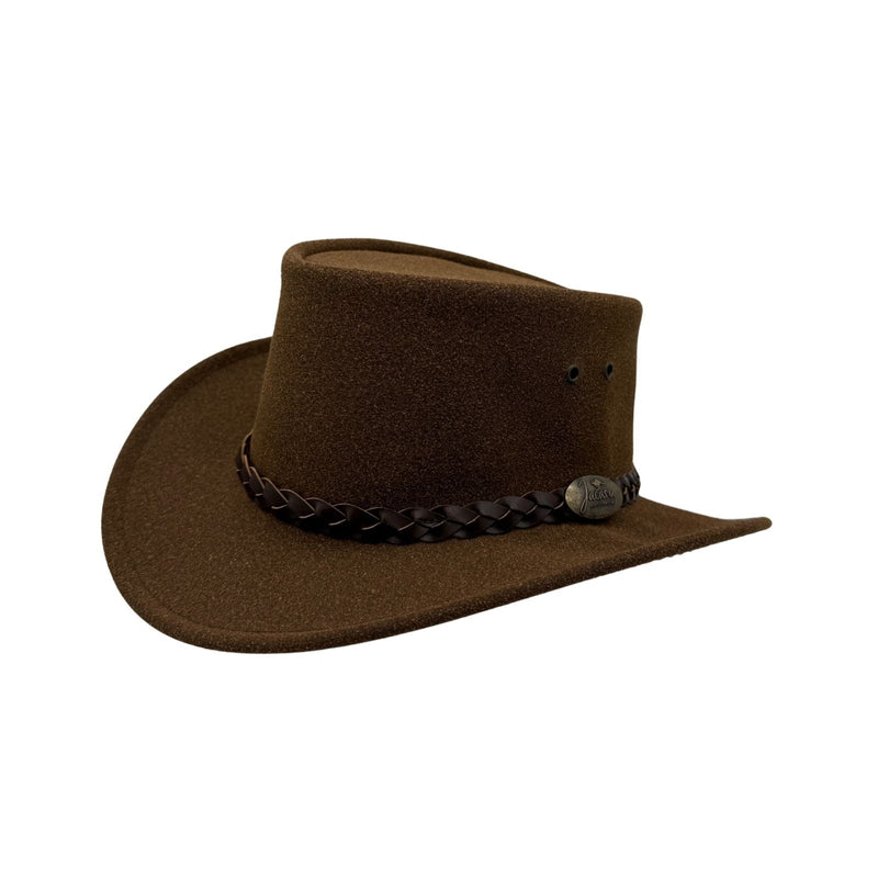 Load image into Gallery viewer, Jacaru 1301A Children's Hat – Vegan Leather | UPF 50+ | Made in Australia