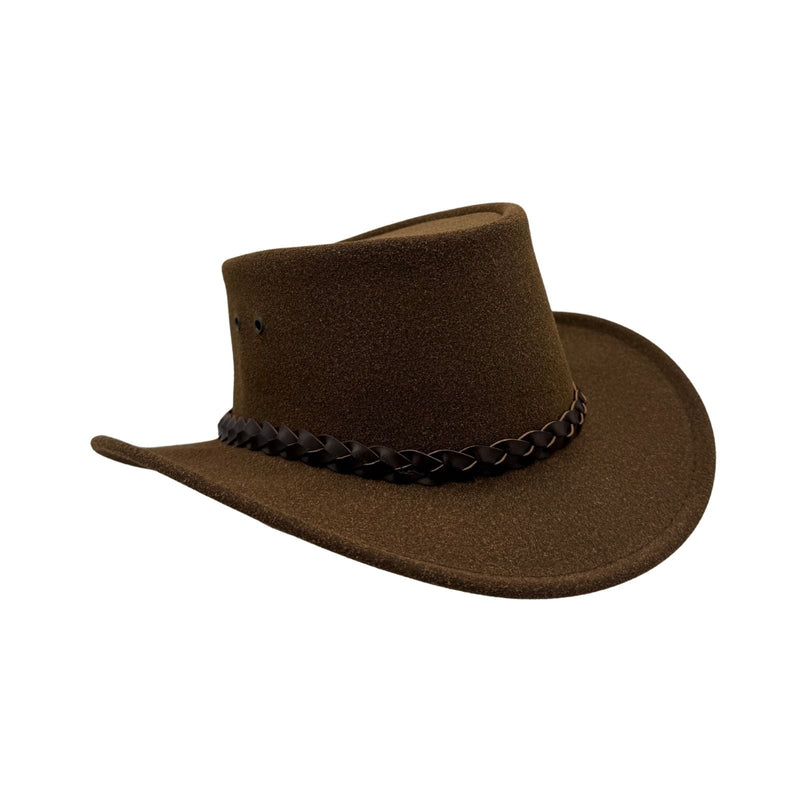 Load image into Gallery viewer, Jacaru 1301A Children's Hat – Vegan Leather | UPF 50+ | Made in Australia