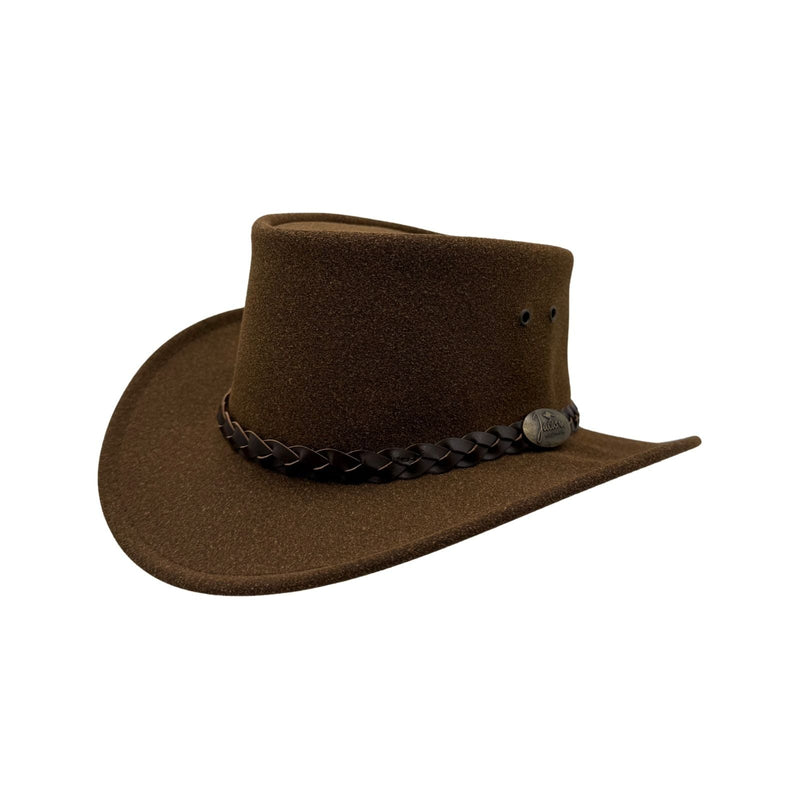 Load image into Gallery viewer, Jacaru 1301A Children's Hat – Vegan Leather | UPF 50+ | Made in Australia