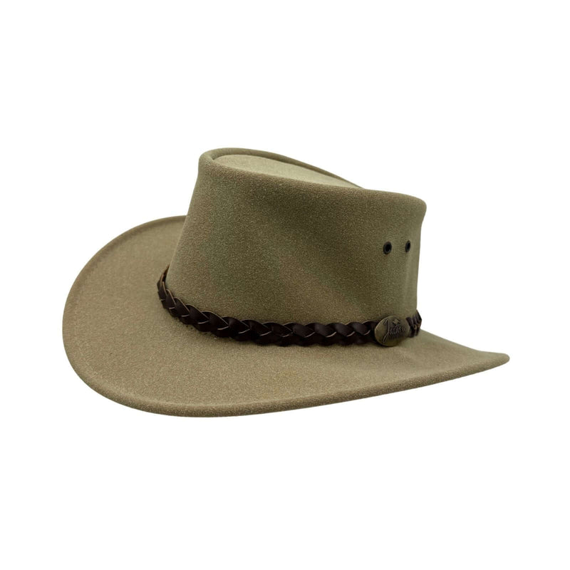 Load image into Gallery viewer, Jacaru 1301A Children's Hat – Suede Leather | Kids | UPF 50+