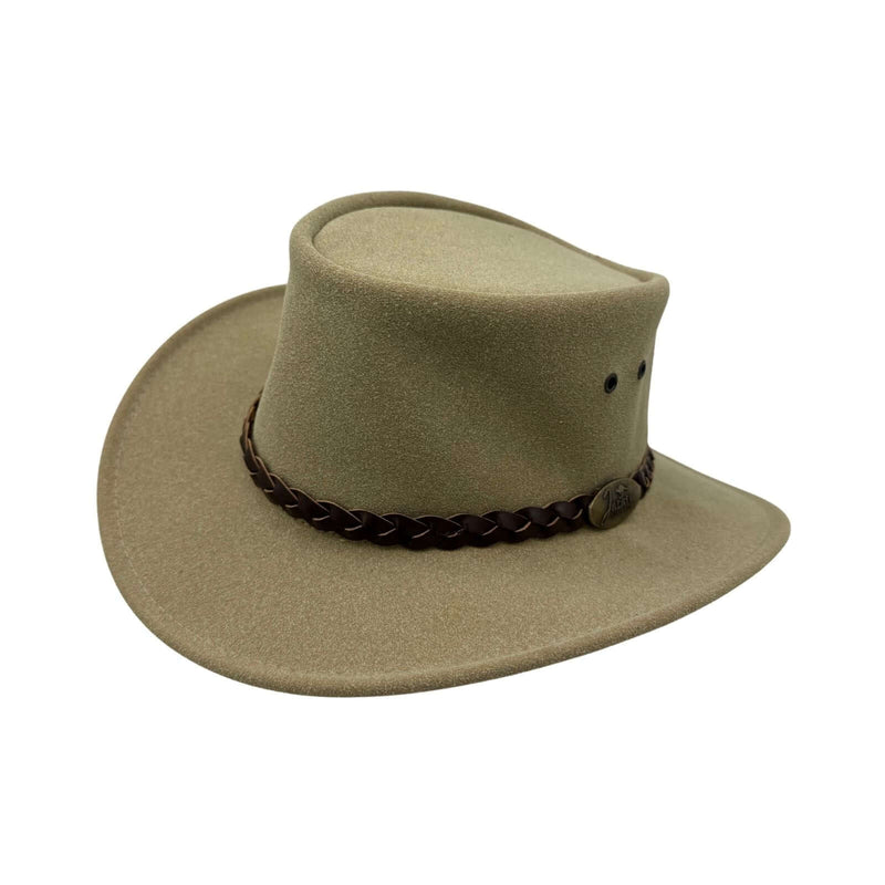 Load image into Gallery viewer, Jacaru 1301A Children's Hat – Suede Leather | Kids | UPF 50+