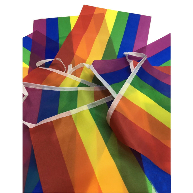 Load image into Gallery viewer, 10x 3.6m RAINBOW BUNTING FLAG Party Banner Stall Flags Decor Gay Pride LGBT BULK-3